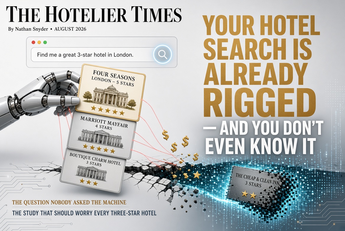 Your Hotel Search Is Already Rigged — and You Don't Even Know It