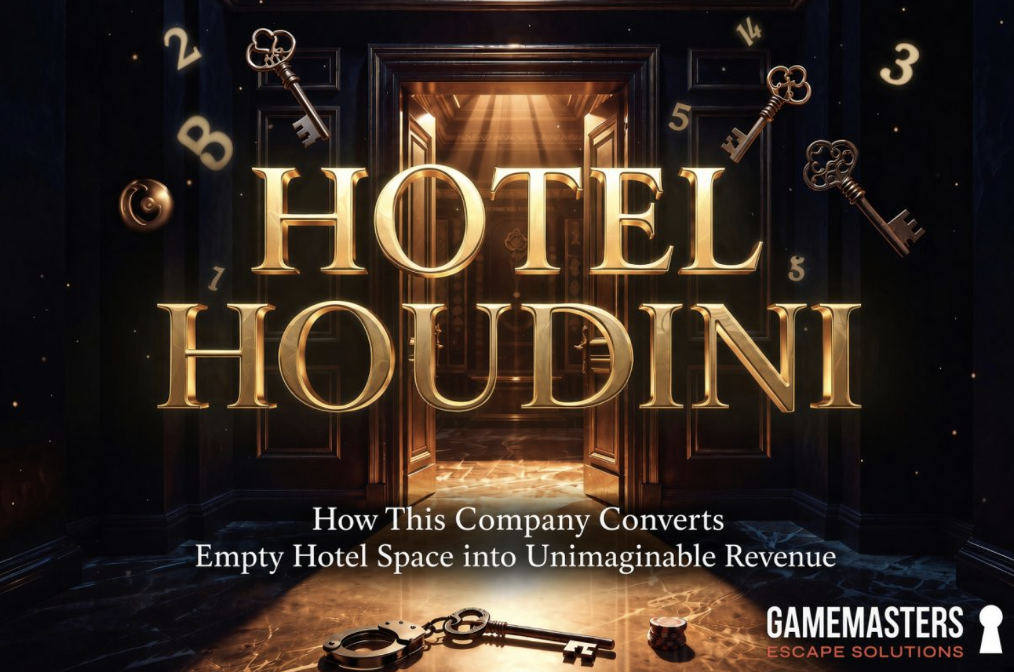 Hotel Houdini: How Gamemasters Escape Solutions Is Transforming Unused Resort Space into Pure Revenue Magic